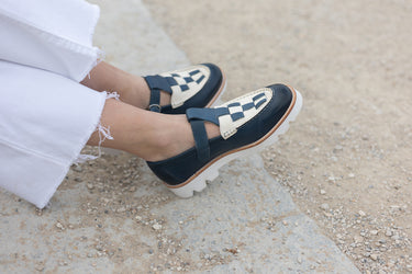 Monks Femme en cuir tressé Jade 14 Melvin & Hamilton
