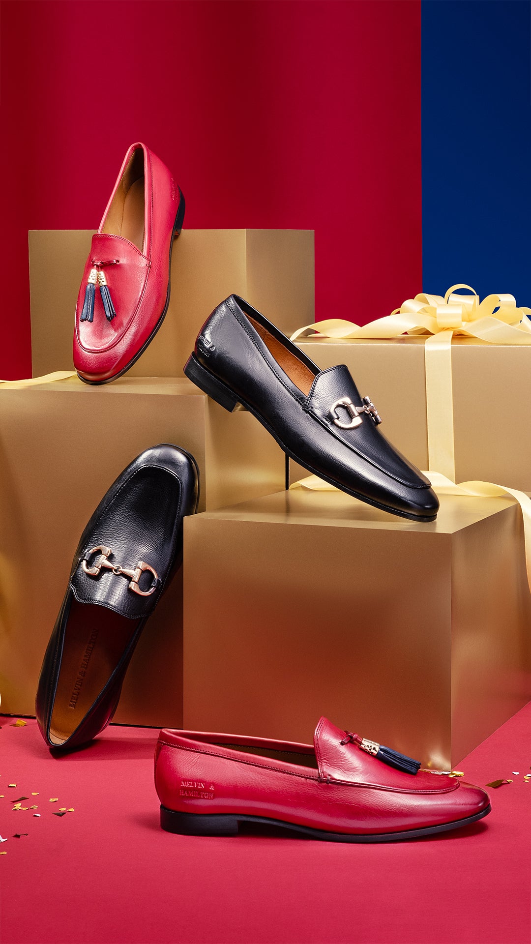 Loafer femme Scarlett 48 et loafer homme Clive 1 Melvin & Hamilton