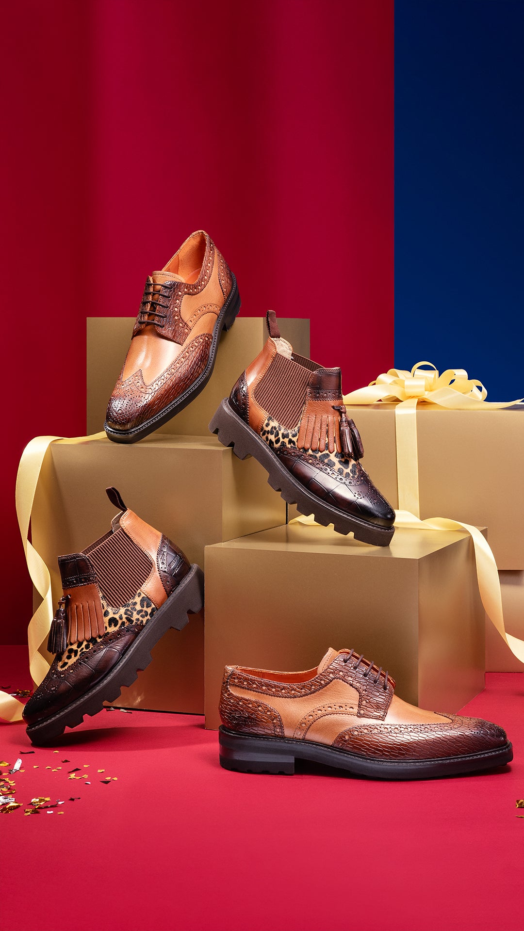 Derby homme Marvin 1 et bottines femme Selina 5 Melvin & Hamilton