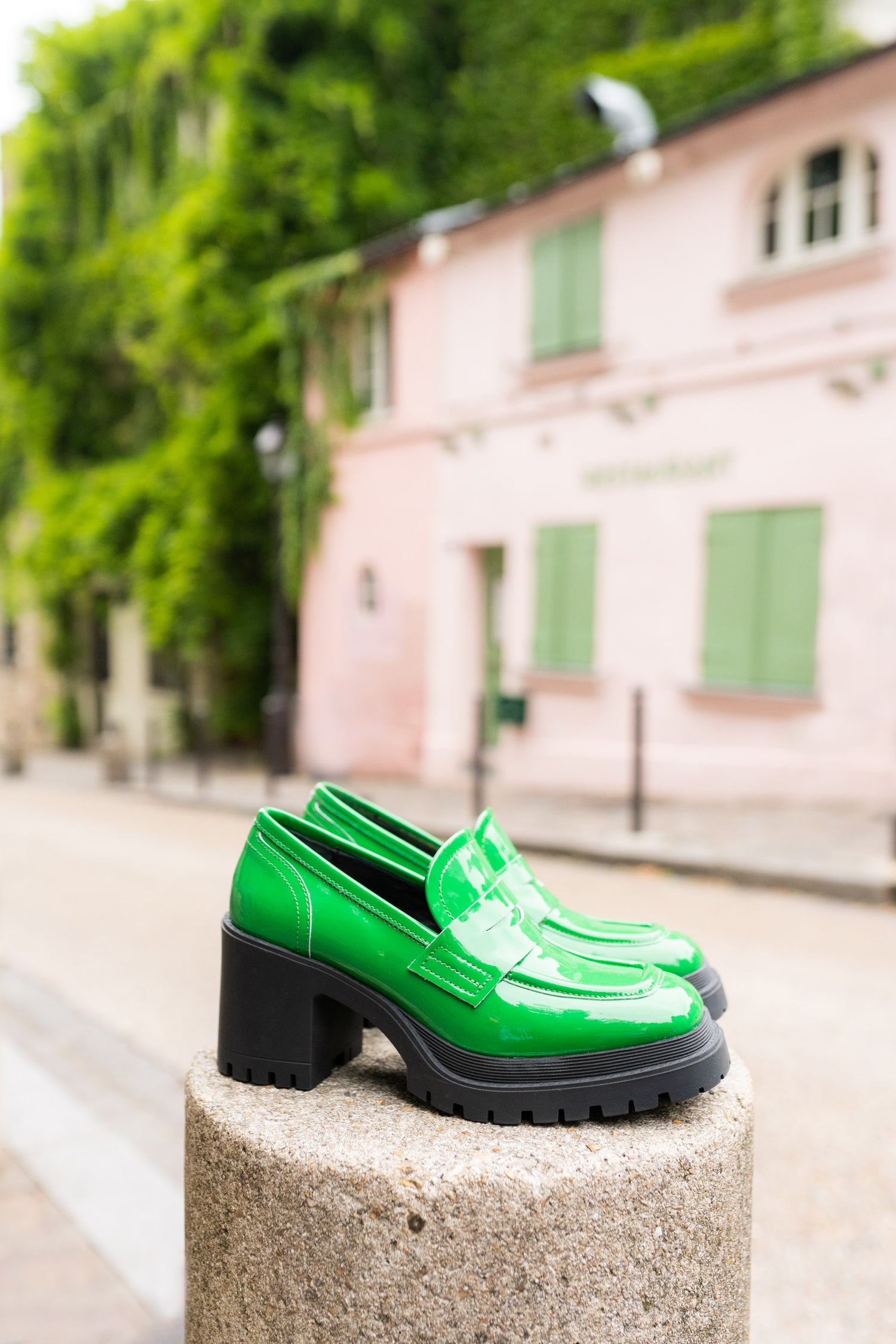 Chaussures à talon Stefy vert Melvin & Hamilton