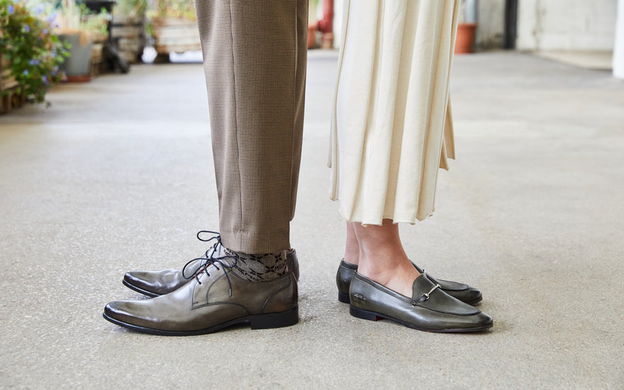Chaussures kaki pour hommes et femmes Melvin & Hamilton