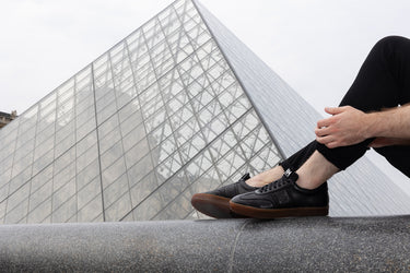 Sneakers noires pour hommes Melvin & Hamilton