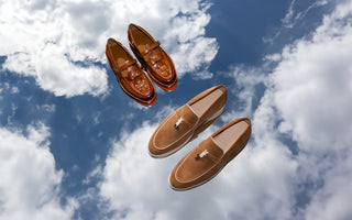 Chaussures en cuir marron Melvin & Hamilton