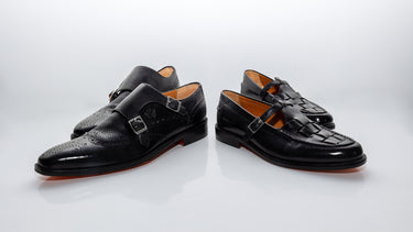 Chaussures noires pour hommes et femmes Melvin & Hamilton