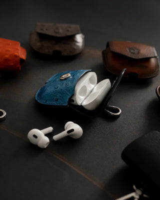 Etui Airpods en cuir Melvin & Hamilton 