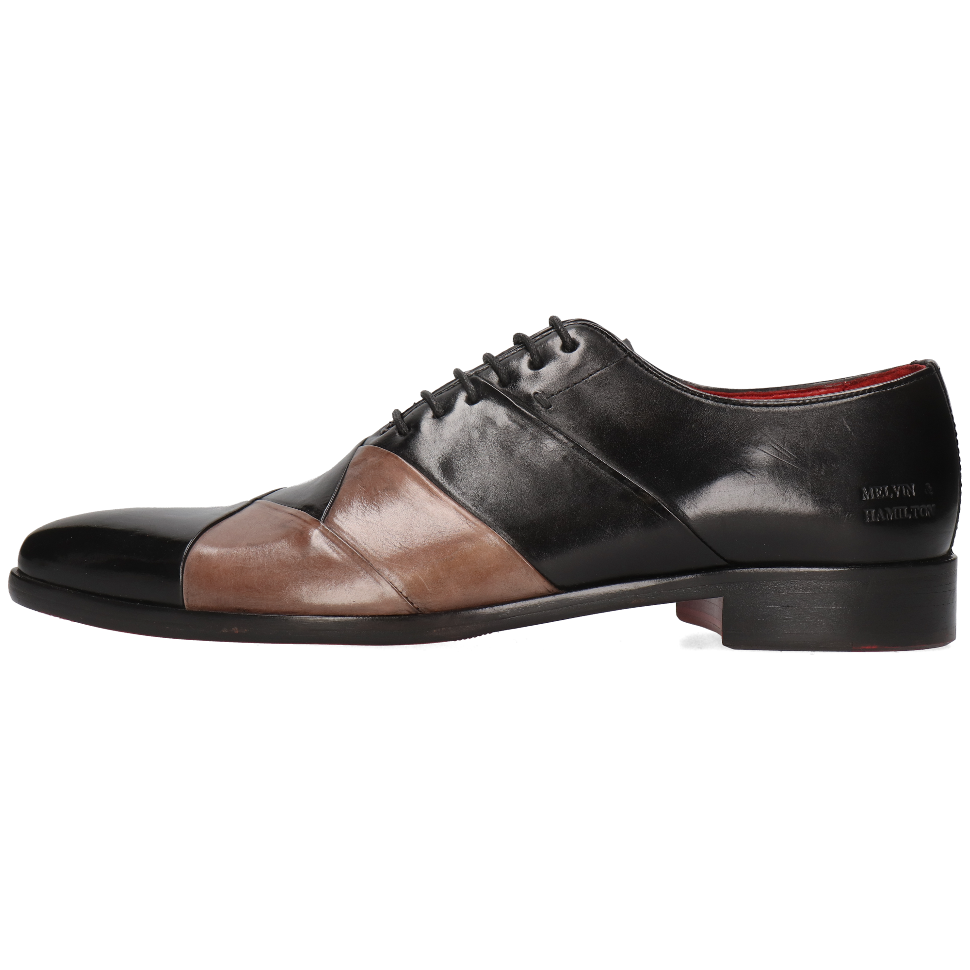 Melvin & Hamilton Toni 43 - Chaussures Oxford Cuir Homme Fait Main - Élégance Intemporelle