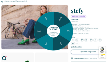 Discount pour les 10 ans du Webshop Melvin & Hamilton