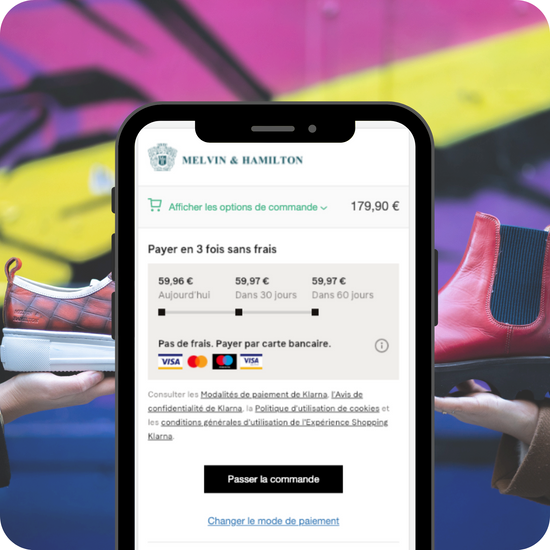 Klarna étape 2