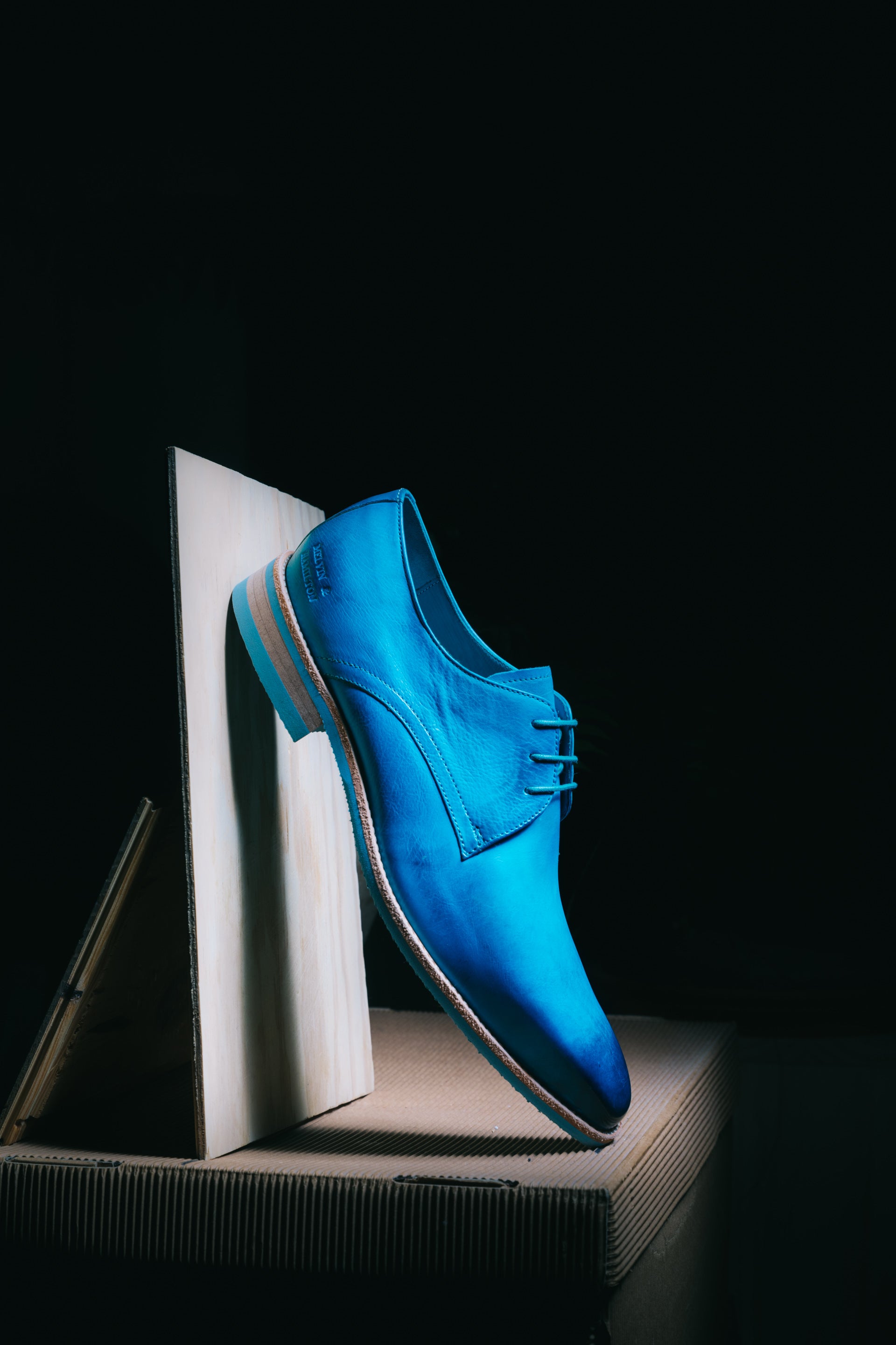 Chaussures derbies colorées pour homme par Melvin & Hamilton