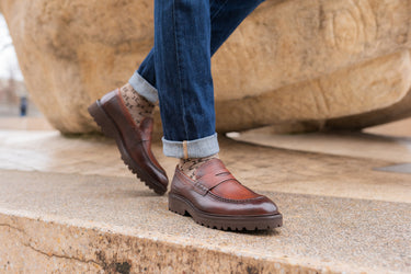 Mocassins Homme George 5 et Chaussettes Jamie 1 Melvin & Hamilton