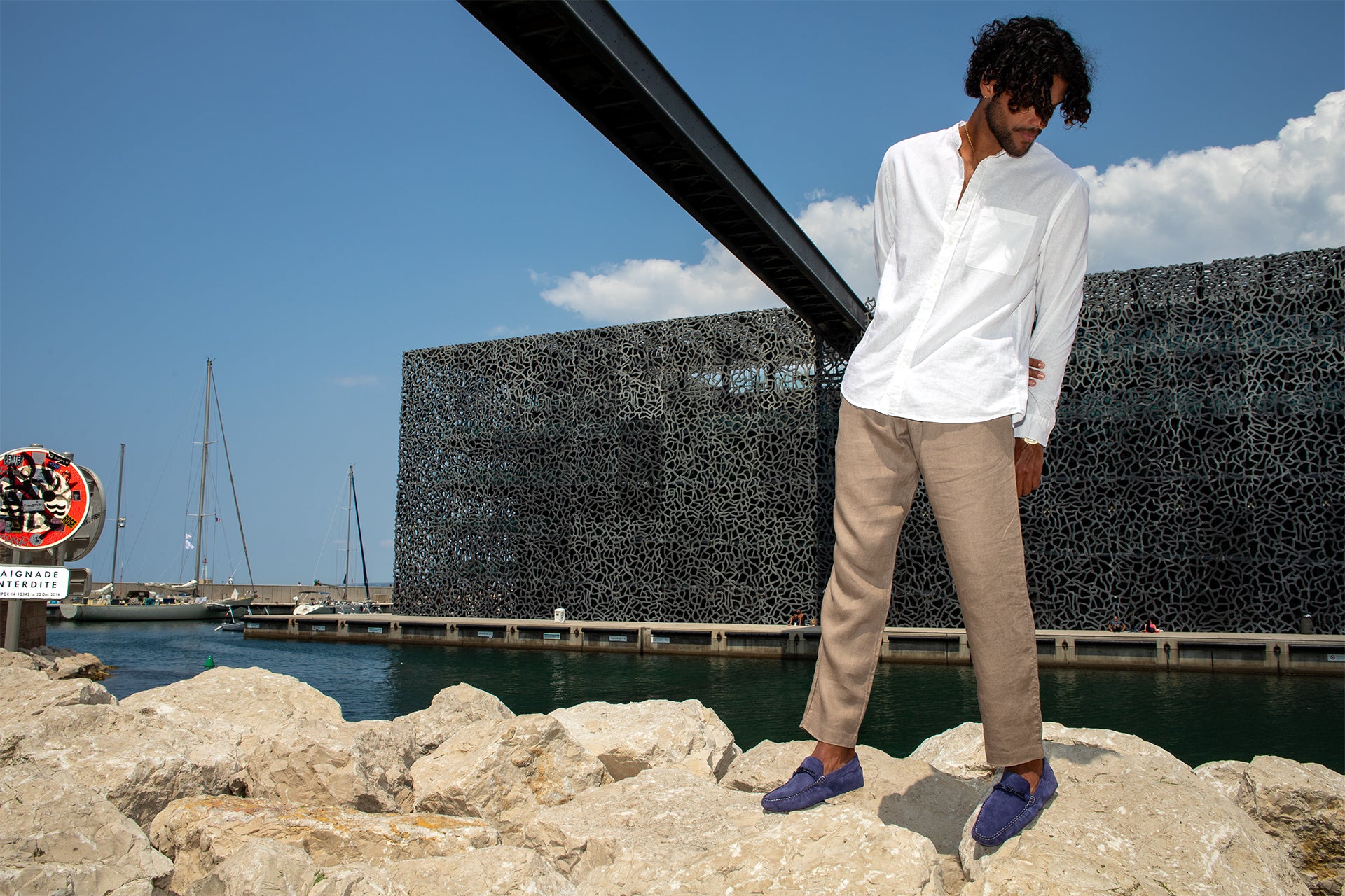 Mocassins Homme en cuir suédé Nelson 20 Melvin & Hamilton