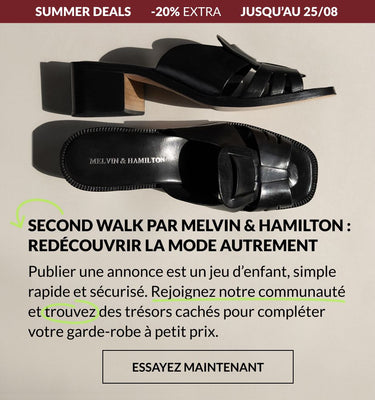 second walk plateforme officielle de seconde main Melvin & Hamilton