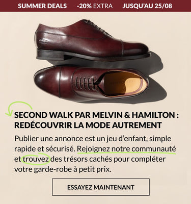 second walk plateforme officielle de seconde main Melvin & Hamilton