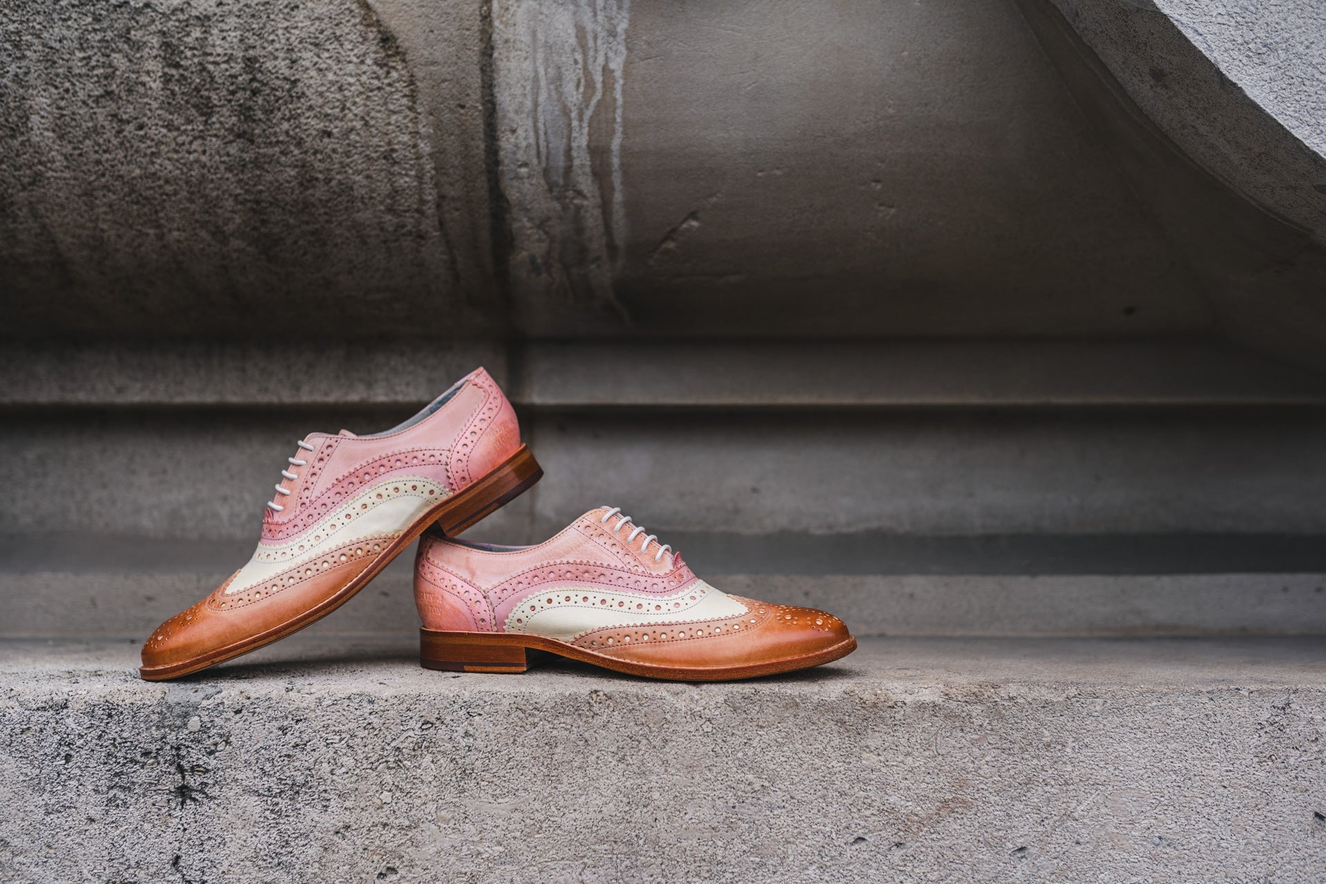 Chaussures pastels par Melvin & Hamilton