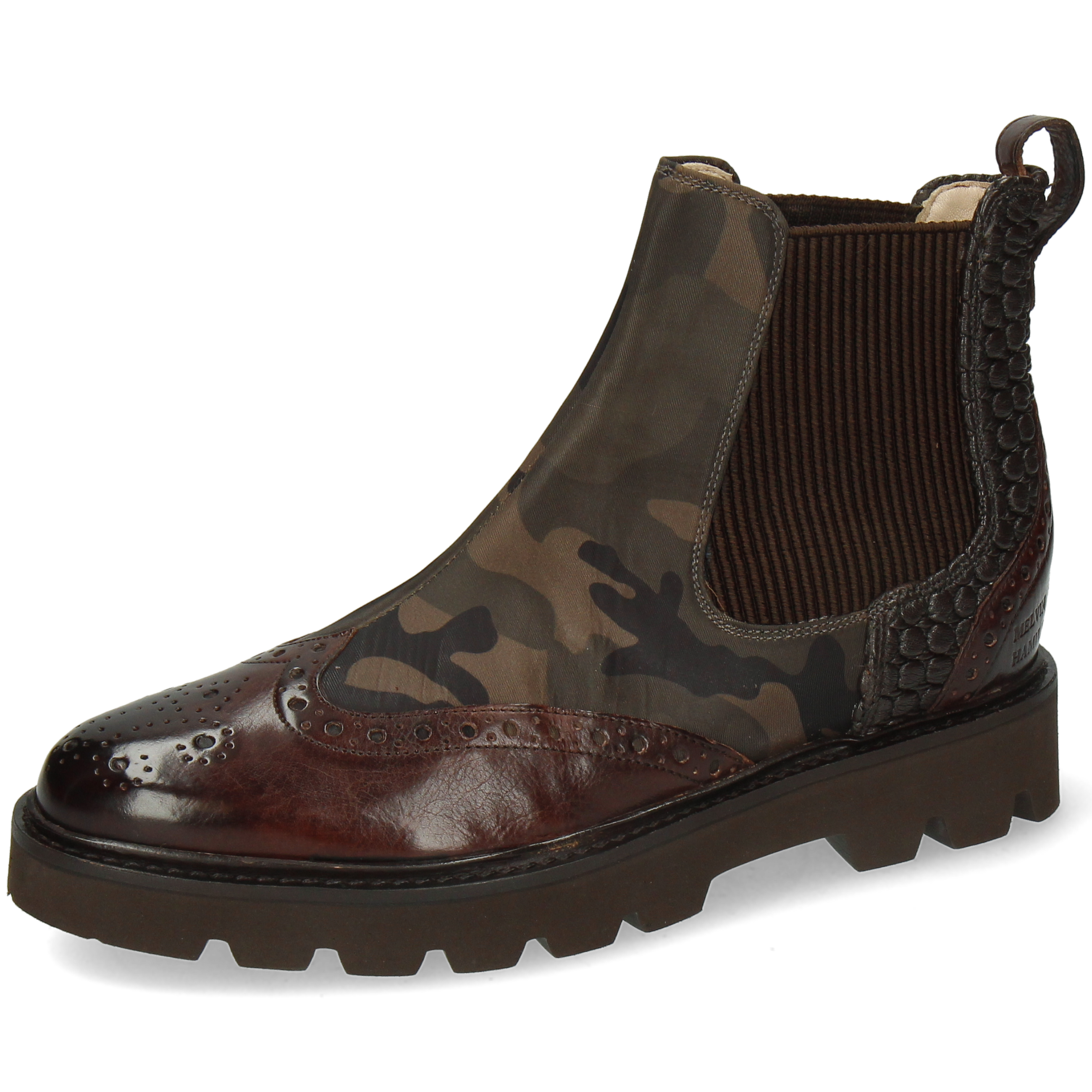 Selina 29 Imola Mogano Textile Camo Melvin Hamilton