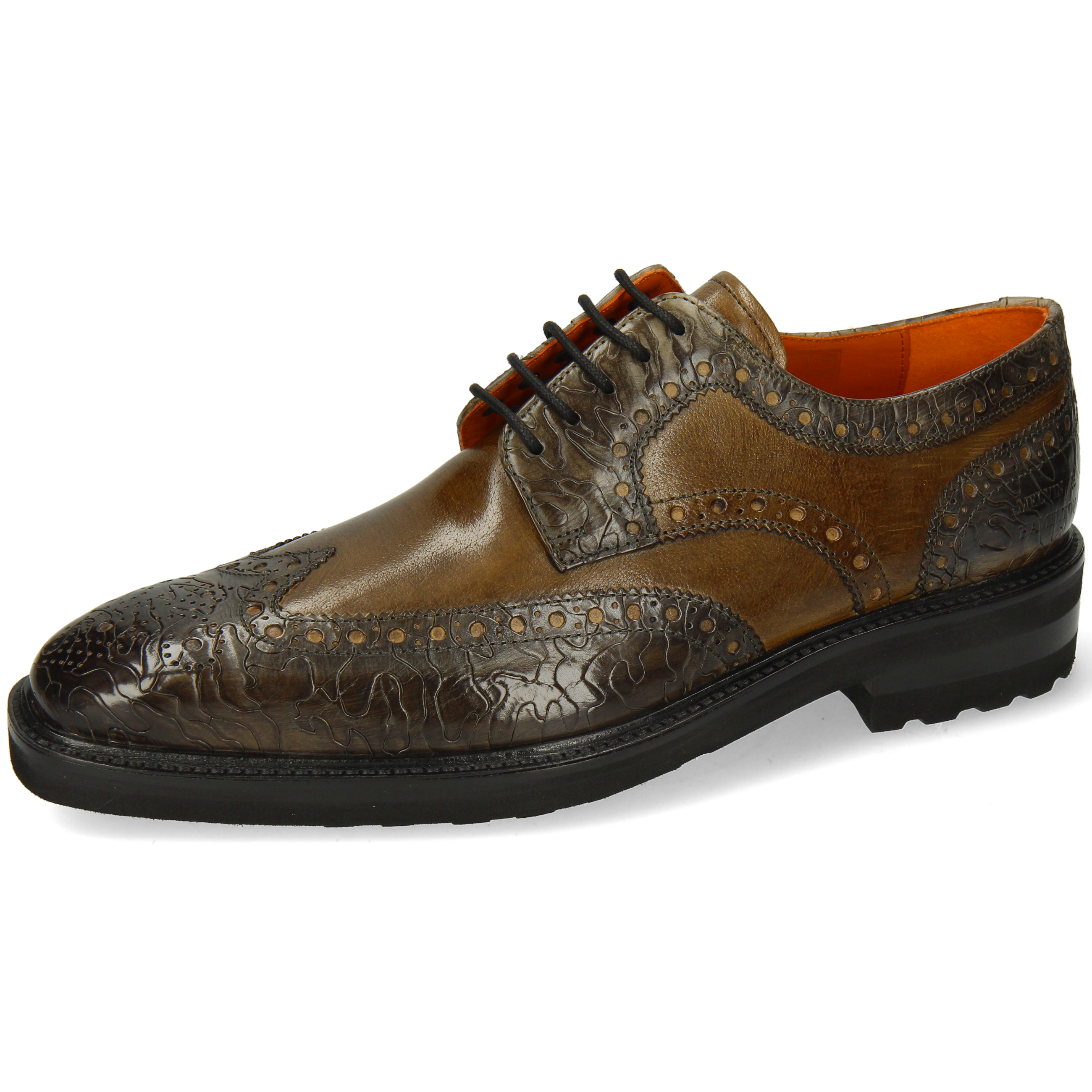 Marvin 1 Army Seaweed Buff Khaki Dark Finishing Melvin Hamilton